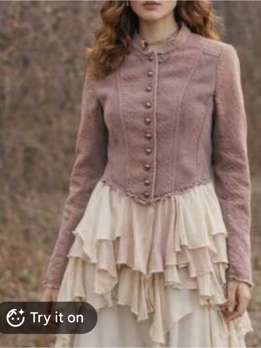 Free People Victorian Military Jacket Sz 4